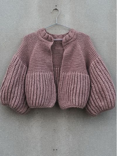 Strickanleitung Pink sheep cardigan