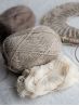 Ruke knit Semi-Wollgarn – Hellbeige melange (72), 100 g