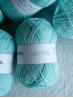 Ruke knit Semi-Wollgarn – Eisminze (19), 100 g