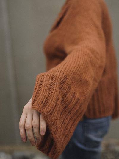 Gang Pullover Strickanleitung – Raglan-Pullover von oben nach unten
