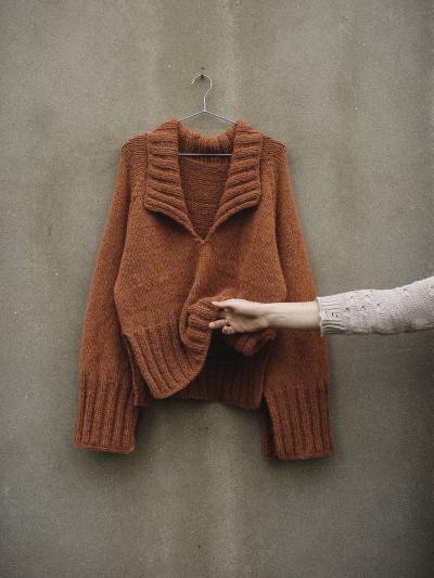 Gang Pullover Strickanleitung – Raglan-Pullover von oben nach unten