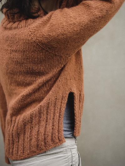 Gang Pullover Strickanleitung – Raglan-Pullover von oben nach unten