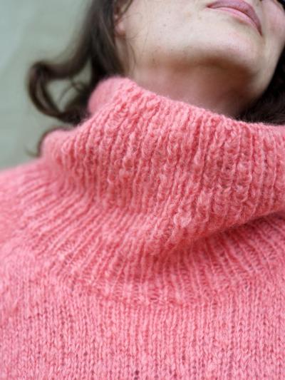 MO Mohair Pullover – Strickanleitung für Raglan-Design