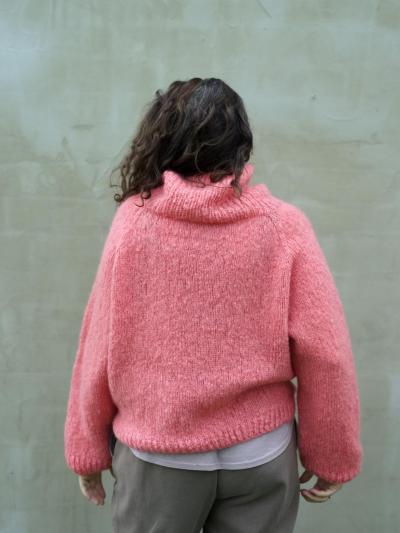 MO Mohair Pullover – Strickanleitung für Raglan-Design