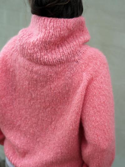 MO Mohair Pullover – Strickanleitung für Raglan-Design