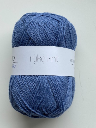 Ruke Knit Wool, Garn 100 g / 350 m