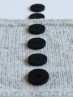 Bioresin-Knöpfe 28 mm – nachhaltige Nähknöpfe