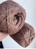 Ruke Knit Wollgarn – Mokka 264, 100g weiches Garn