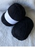 Ruke knit Wool yarn - Black (210), 100g